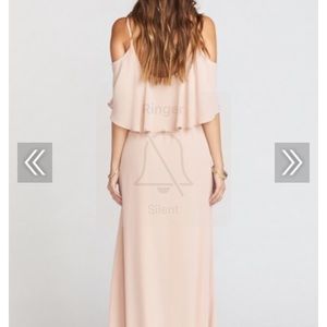 Show me your mumu: Caitlin Ruffle Maxi Dress